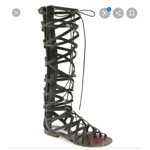 Steve Madden Gladiator knee high sandals